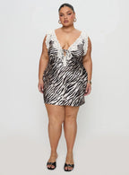Nourish Mini Dress Tiger