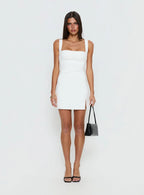 Bombshell Mini Dress White