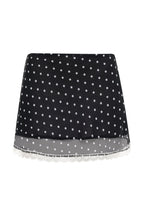 THE ROXY MINI SKIRT IN POLKA DOT
