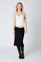Knee Length Bias Skirt
