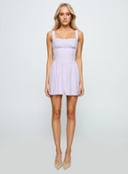 Gentle Soul Mini Dress Purple Multi