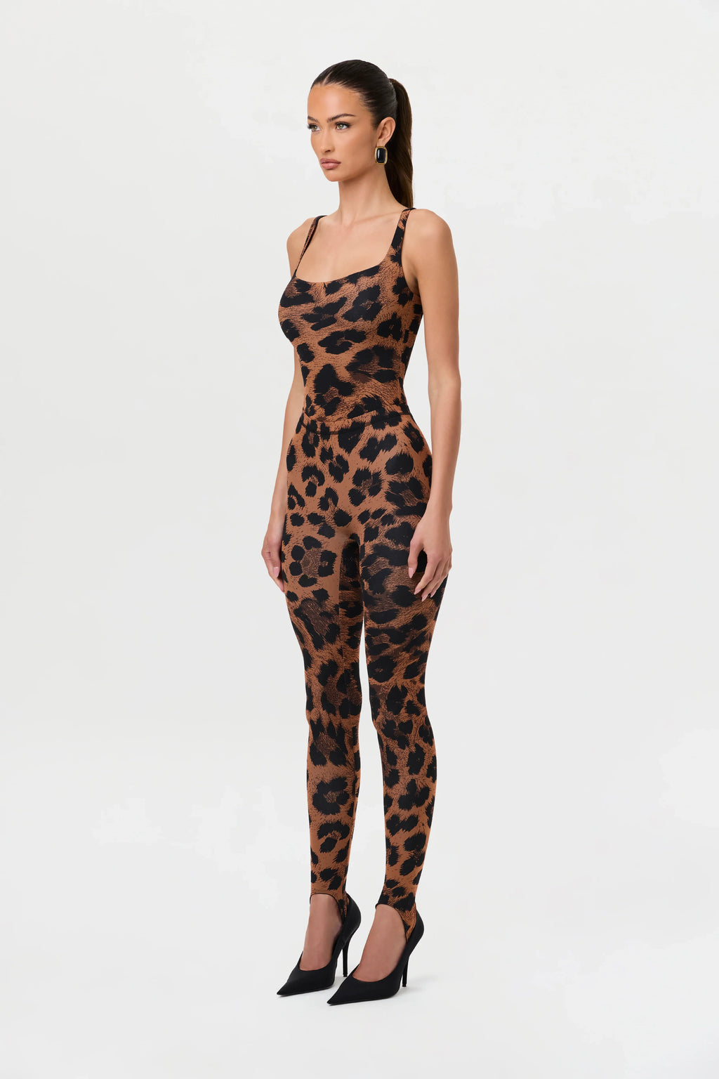 Naked Print Stirrup Legging