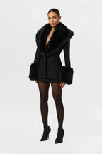 Suiting Mini Skirt