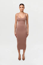 NW Sculpt Tank Midi Dress