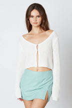 Vegan Leather Skort