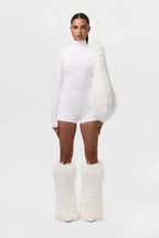 Faux Fur Plush Shoulder Bag
