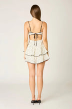 Polka Dot Mini Dress