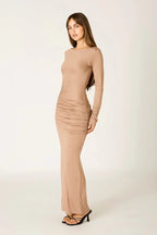 Stretch Jersey Maxi Dress