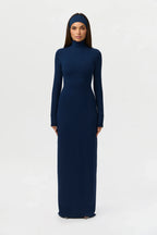 Butter Turtleneck Maxi Dress