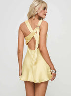Sama Mini Dress Yellow