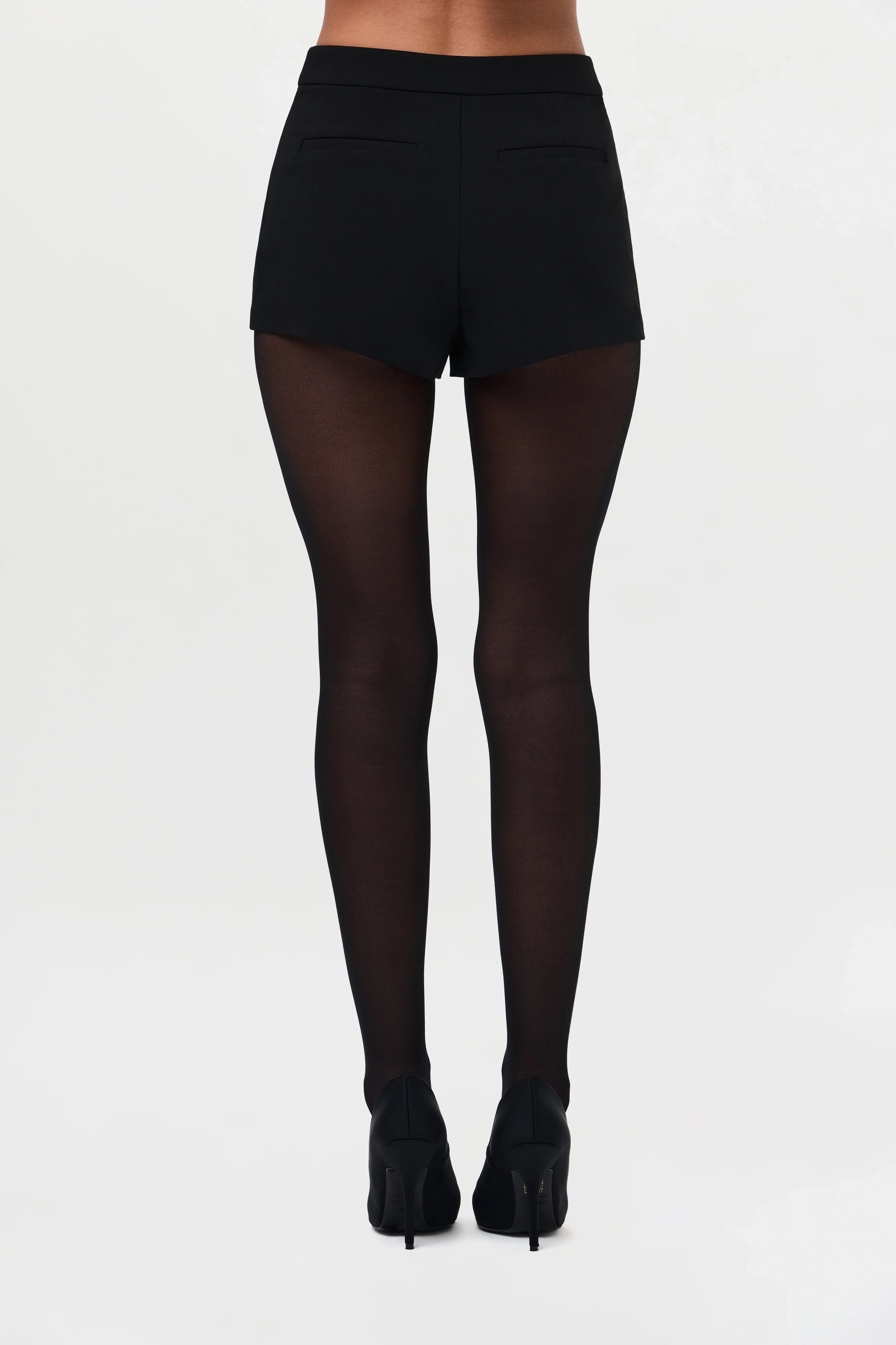 High Waist Suited Shorts