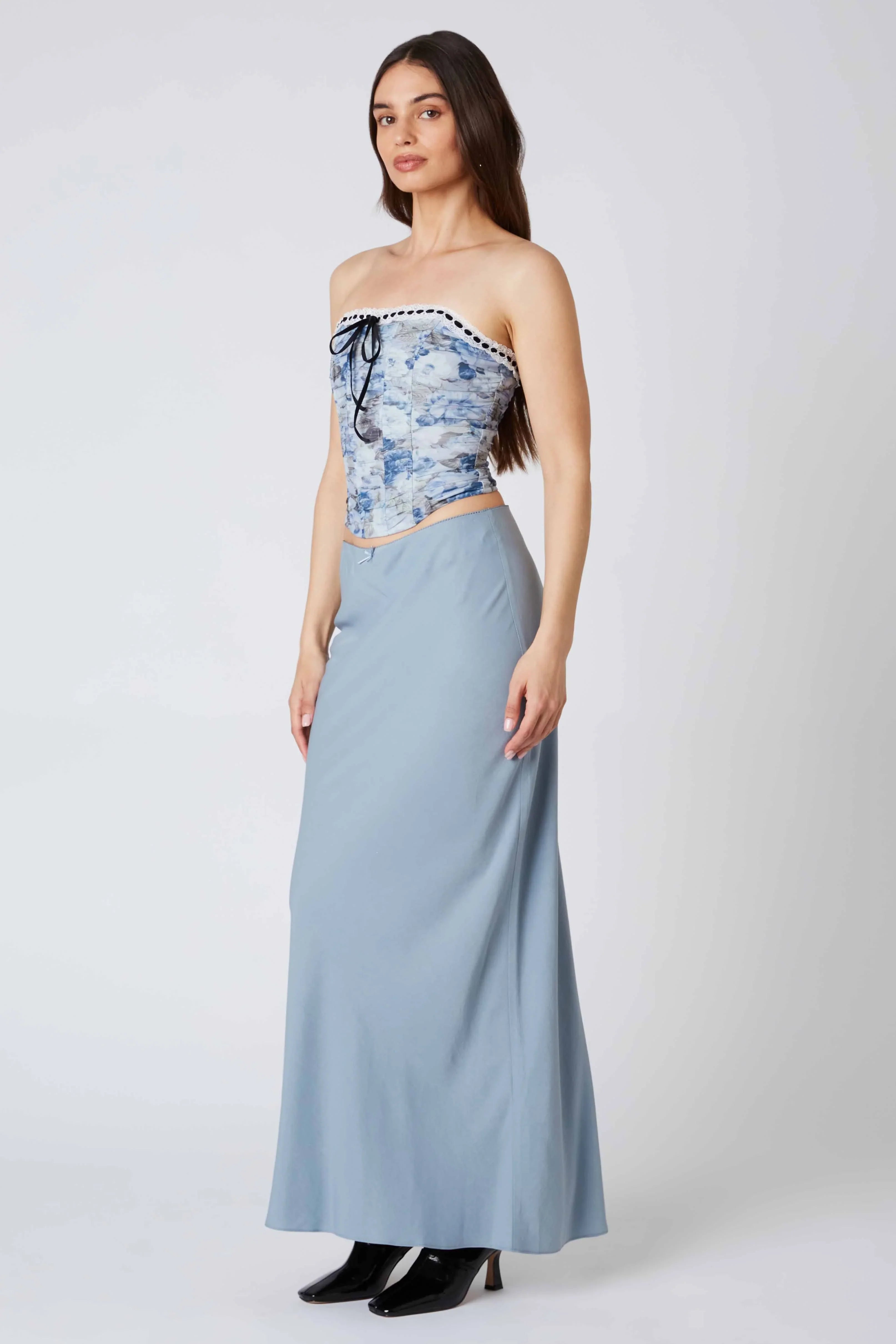 Bias Maxi Skirt