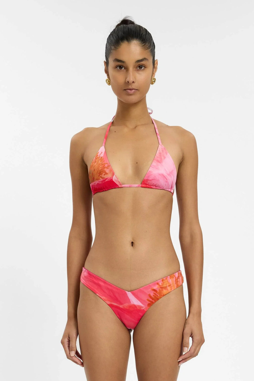 Triangle Top | Pink Safari