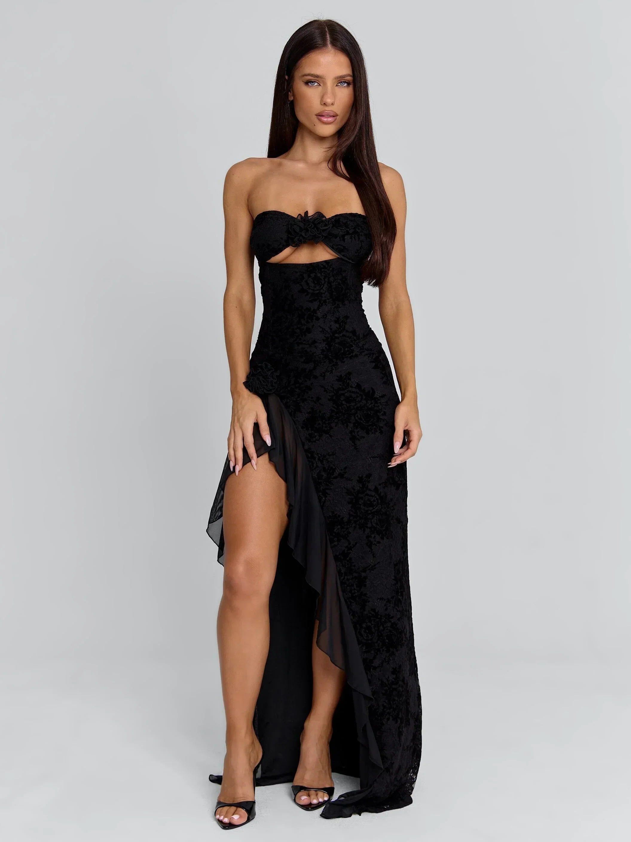 JULIAN MAXI DRESS BLACK
