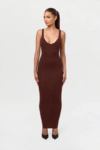 Smooth Sculpt Tank Midi Dress