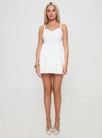 Cona Mini Dress White