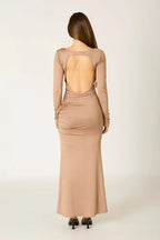 Stretch Jersey Maxi Dress