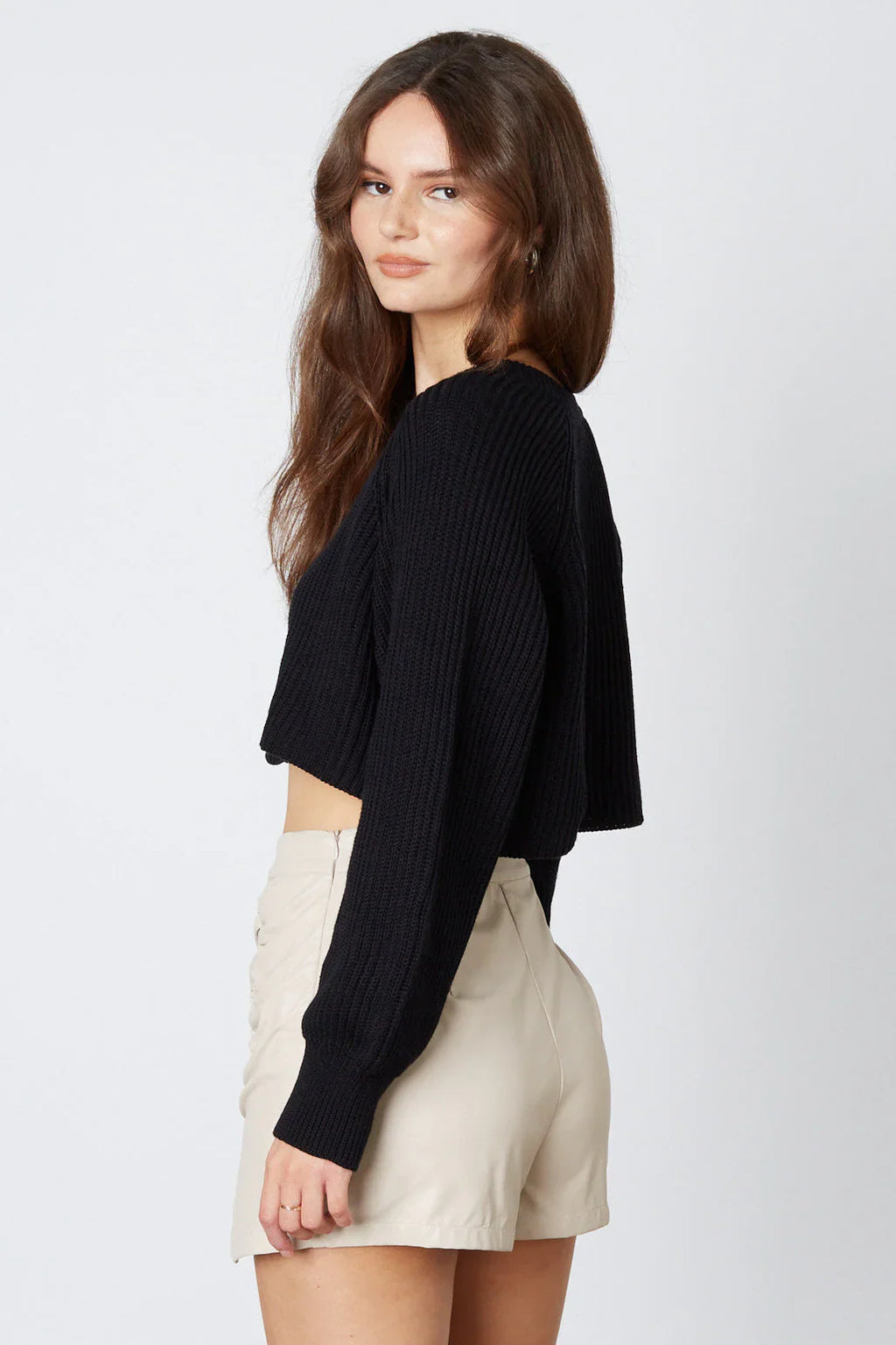 Ruched Mini Skirt