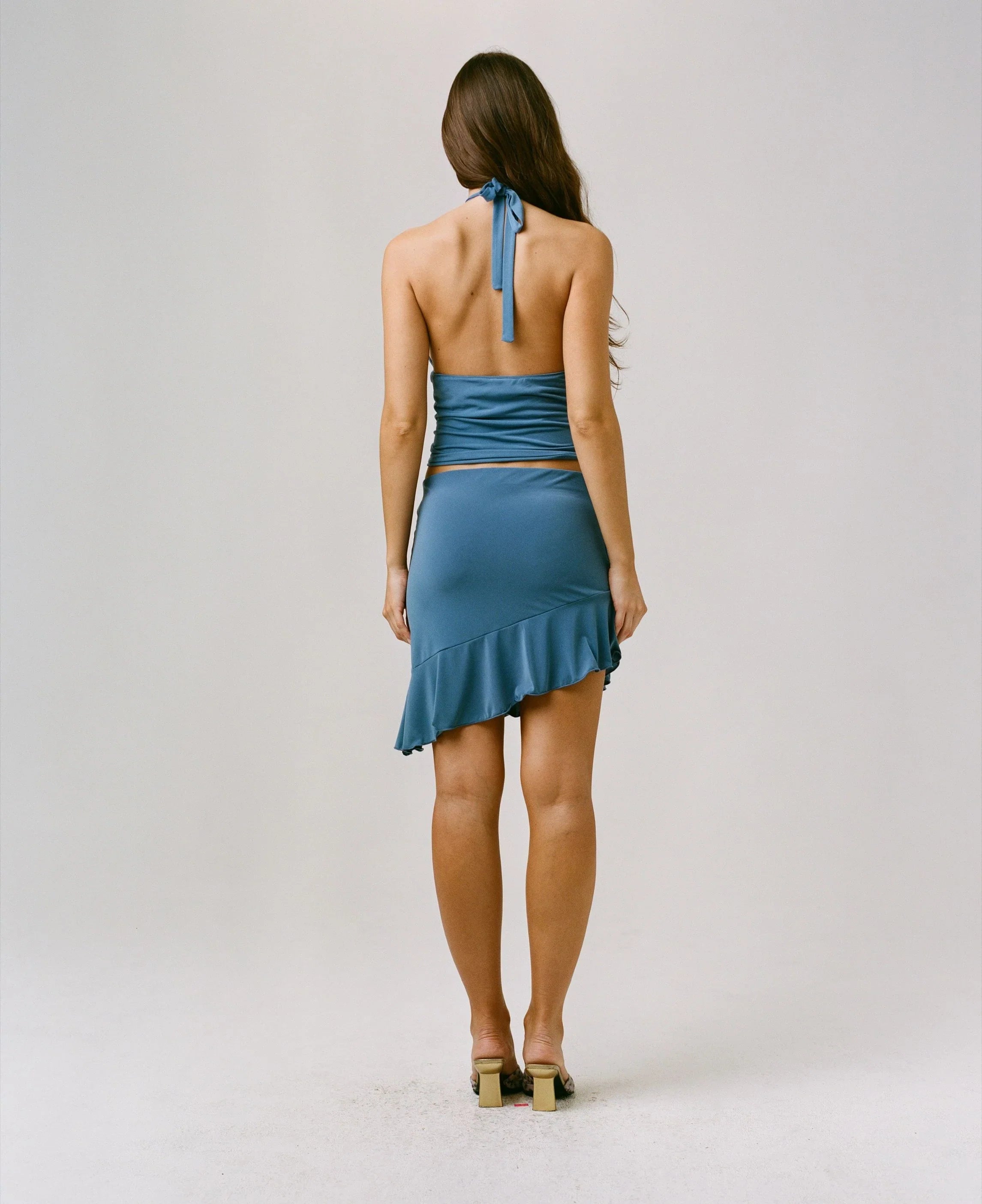 THE JADE TOP IN BLUE