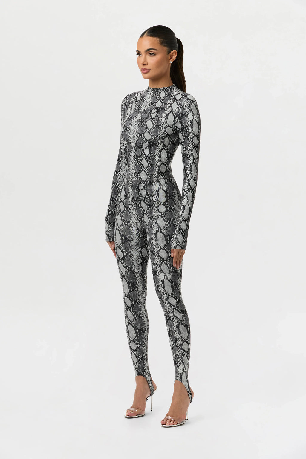 Naked Print Stirrup Legging