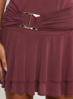 Primadonna Off The Shoulder Mini Dress Mauve