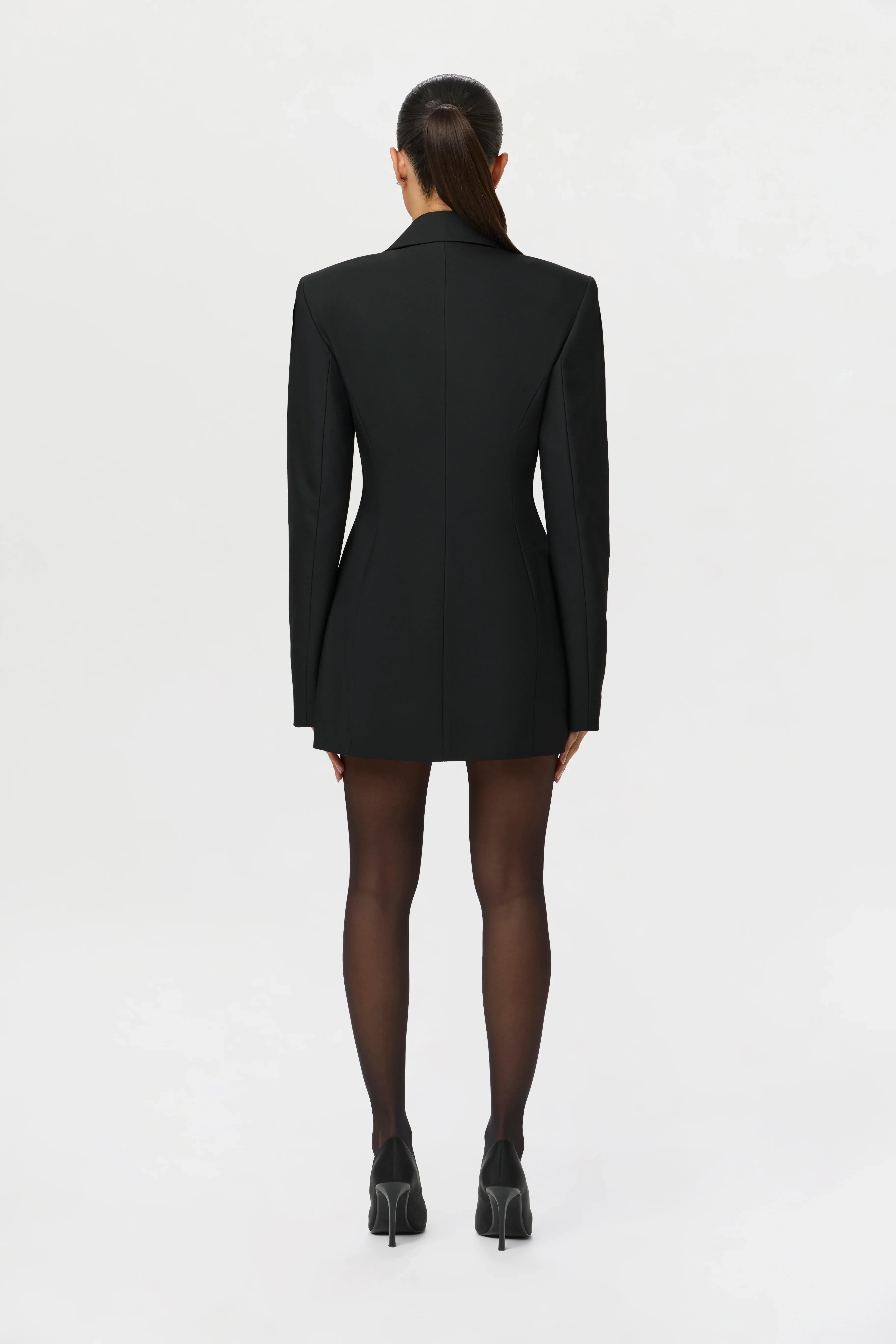 Suiting Blazer Mini Dress