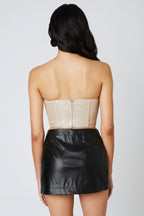 Glittered Corset Top