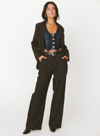 Archer Black Tailored Pants – Lower Impact Sustainable Essential