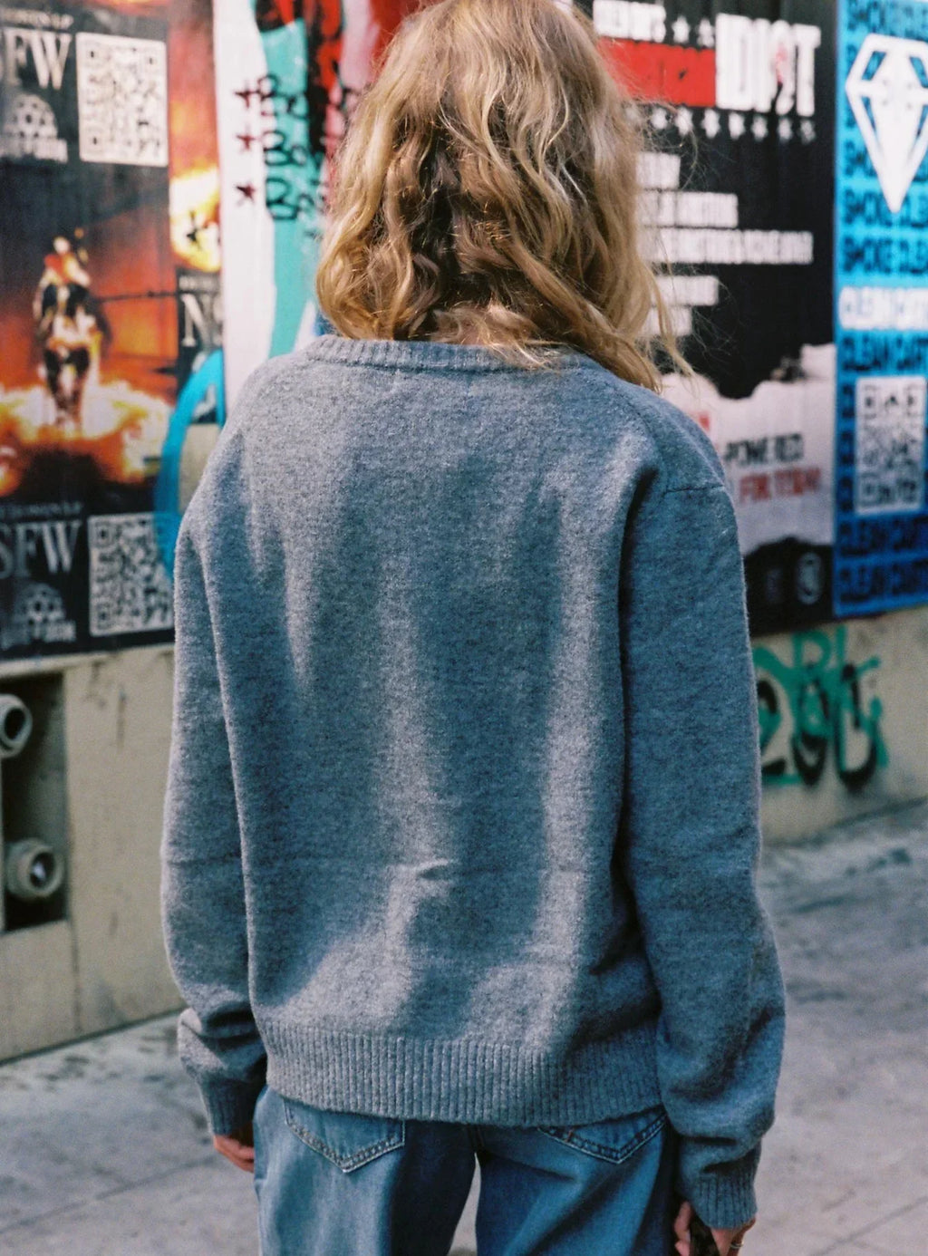 Better Than Fiction Cardigan – Soft Grey Knit Layering Essential