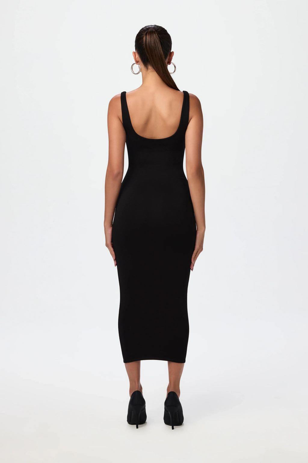 NW Sculpt Tank Midi Dress