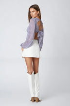 Long Sleeve Cropped Top