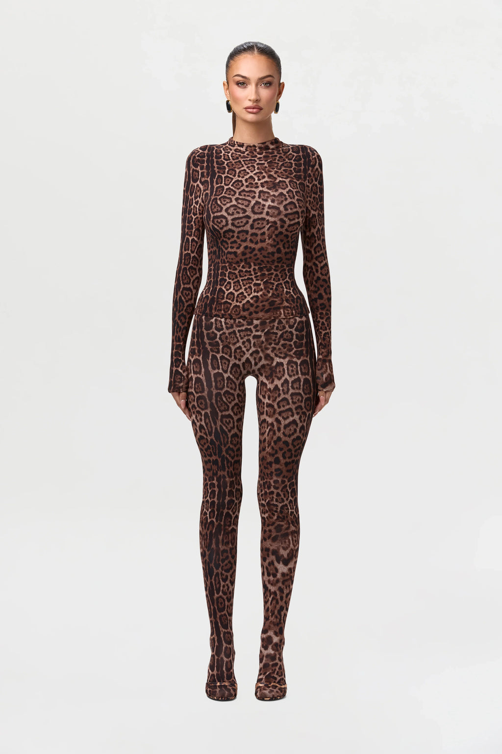 Naked Print Tights