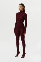 Crystal Closed Toe Leggings