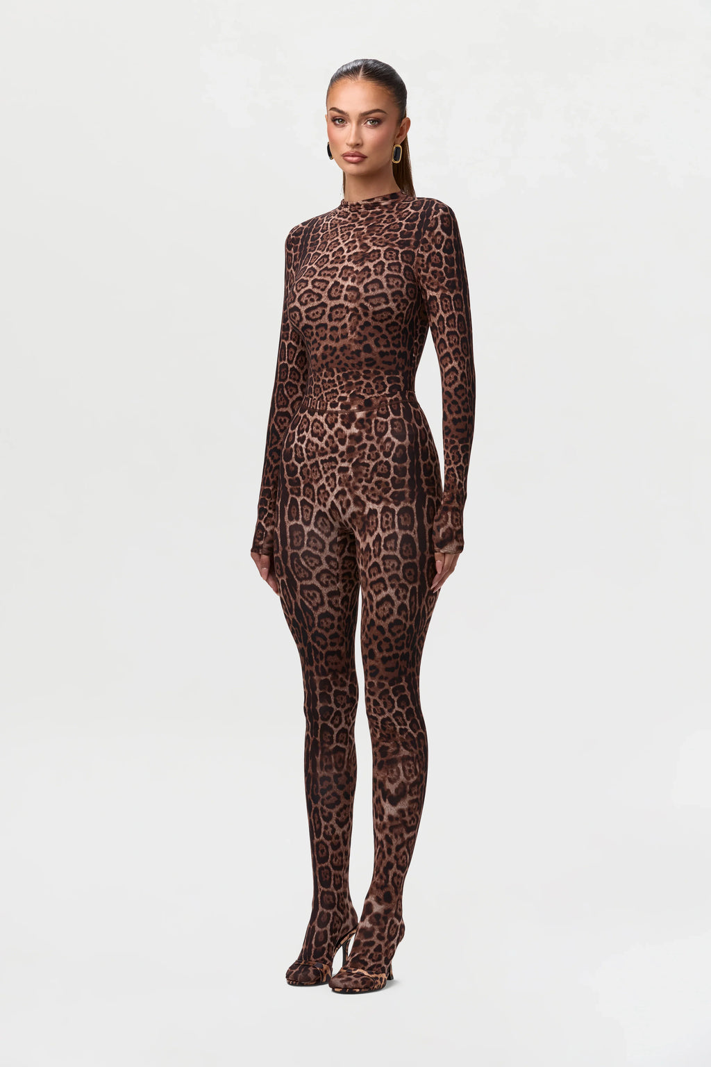 Naked Print Tights