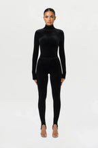 Velvet Stirrup Leggings