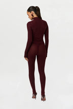 Crystal Closed Toe Leggings