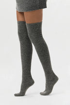 Knit Knee High Socks