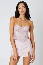 Glittered Corset Top