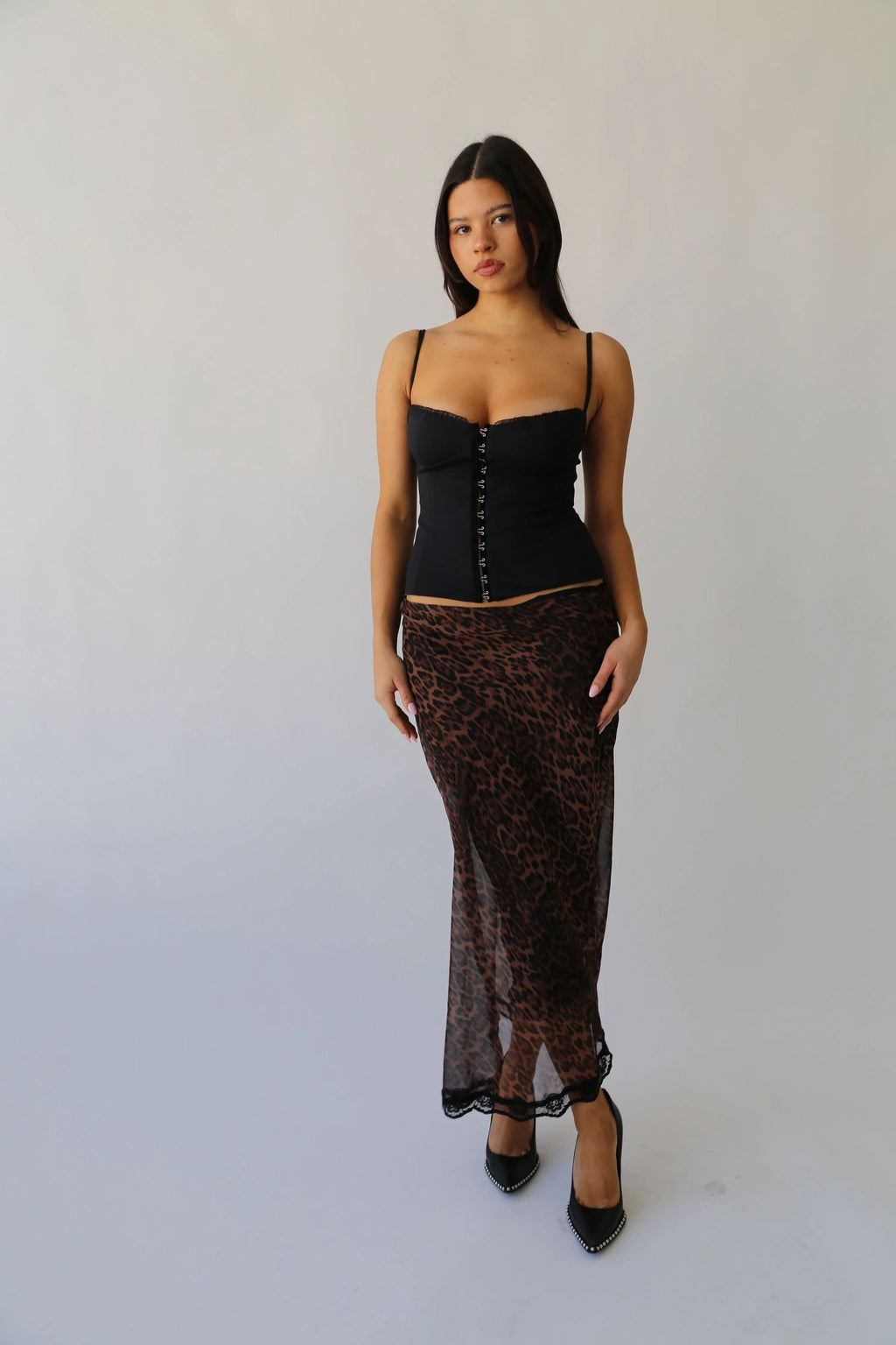 THE CAROLINE CORSET IN BLACK