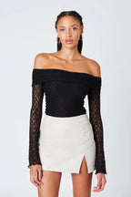 Mini Leather Skirt