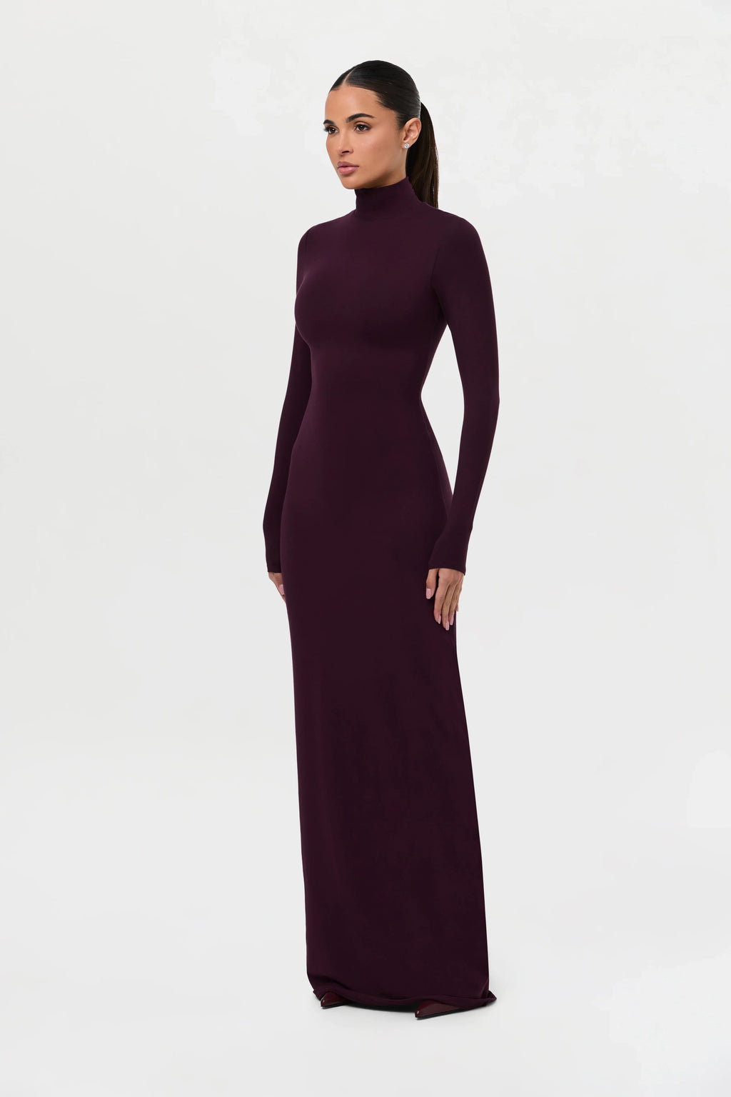 Butter Turtleneck Maxi Dress