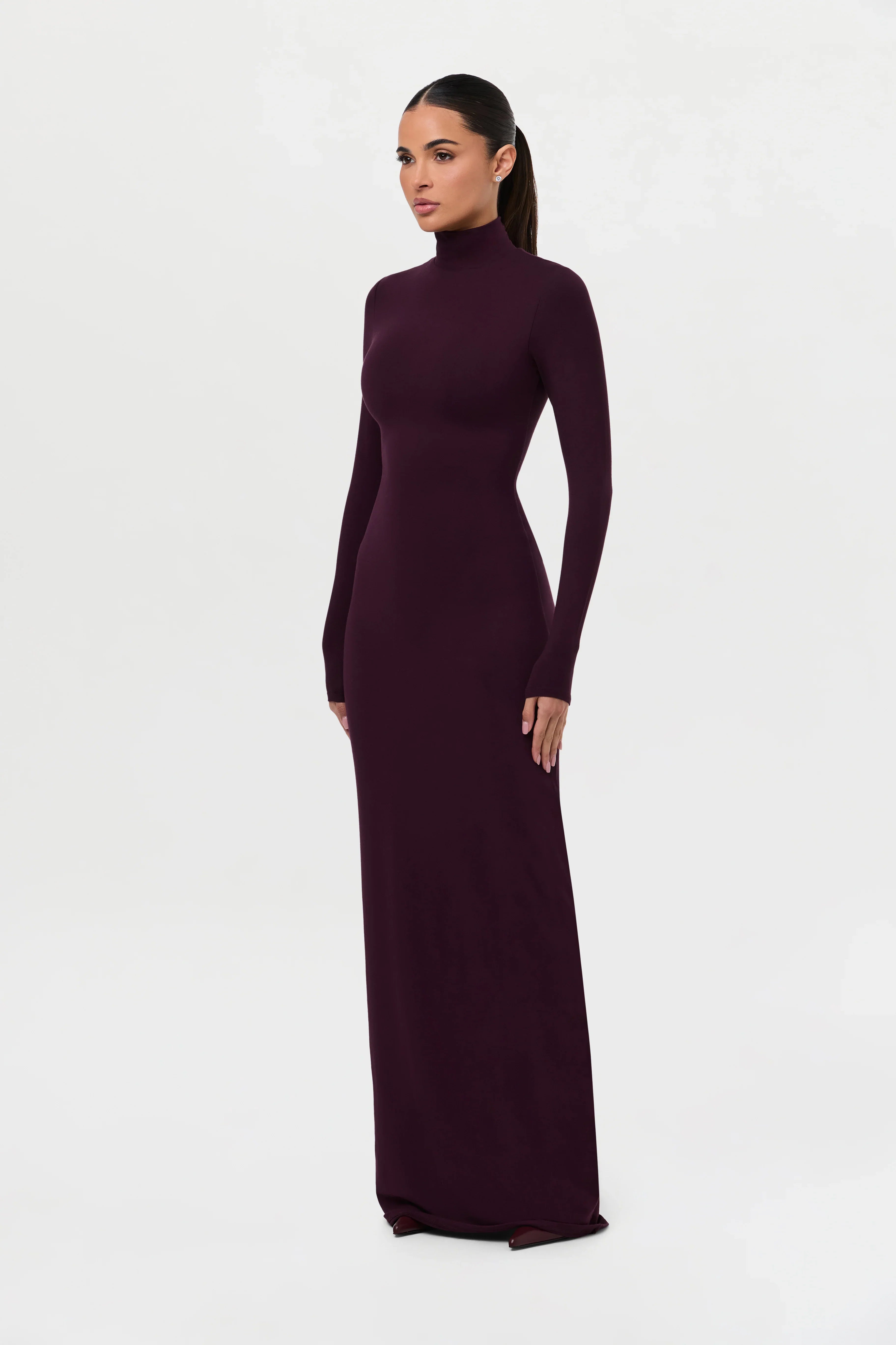 Butter Turtleneck Maxi Dress