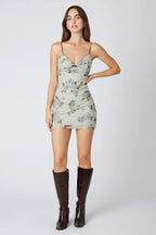 Floral Slip Mini Dress
