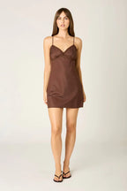 Satin Cami Mini Dress
