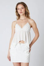 Asymmetrical Mesh Top