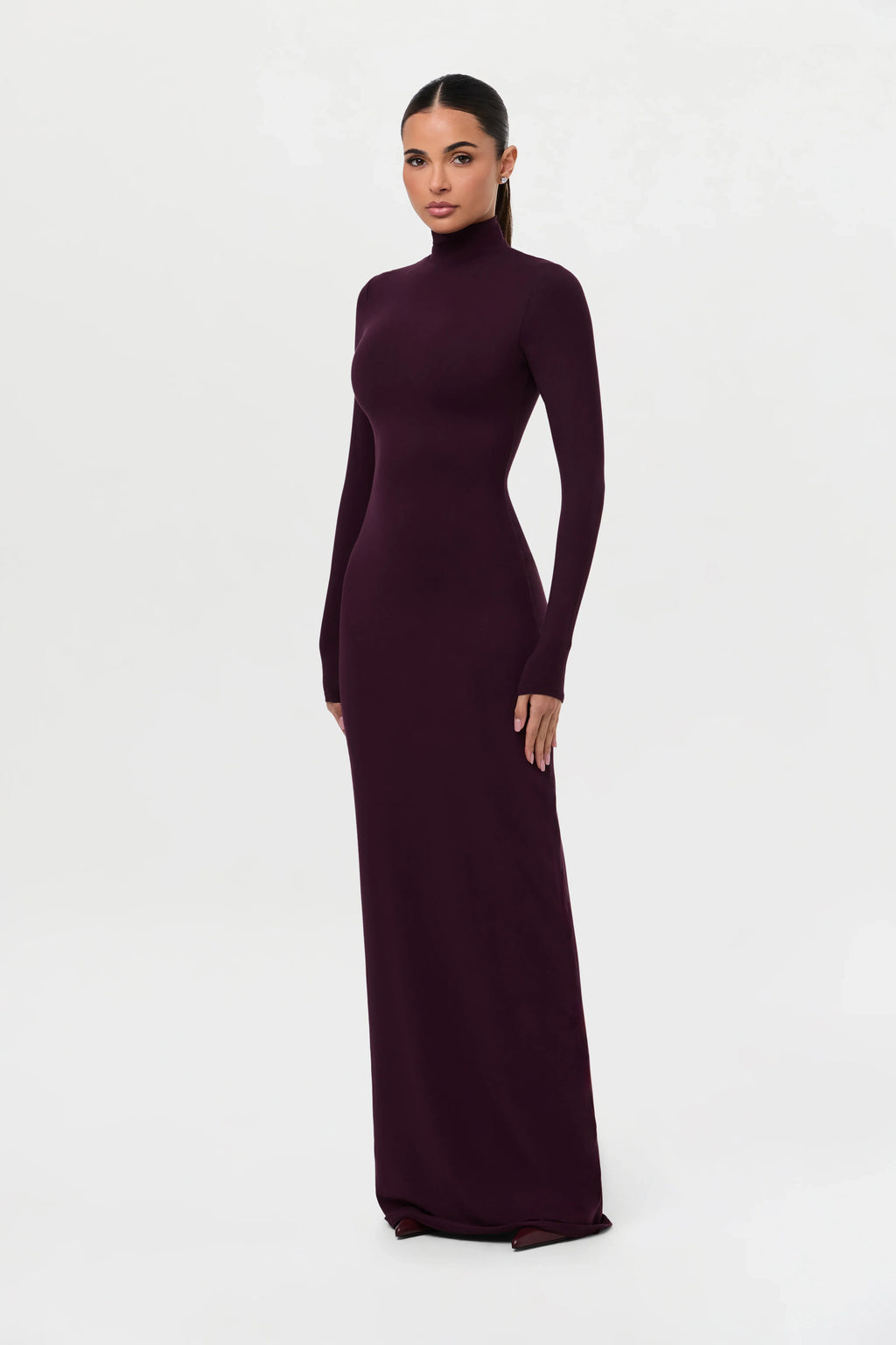 Butter Turtleneck Maxi Dress