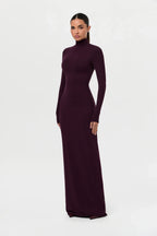 Butter Turtleneck Maxi Dress