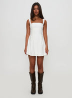 Xanthus Mini Dress White
