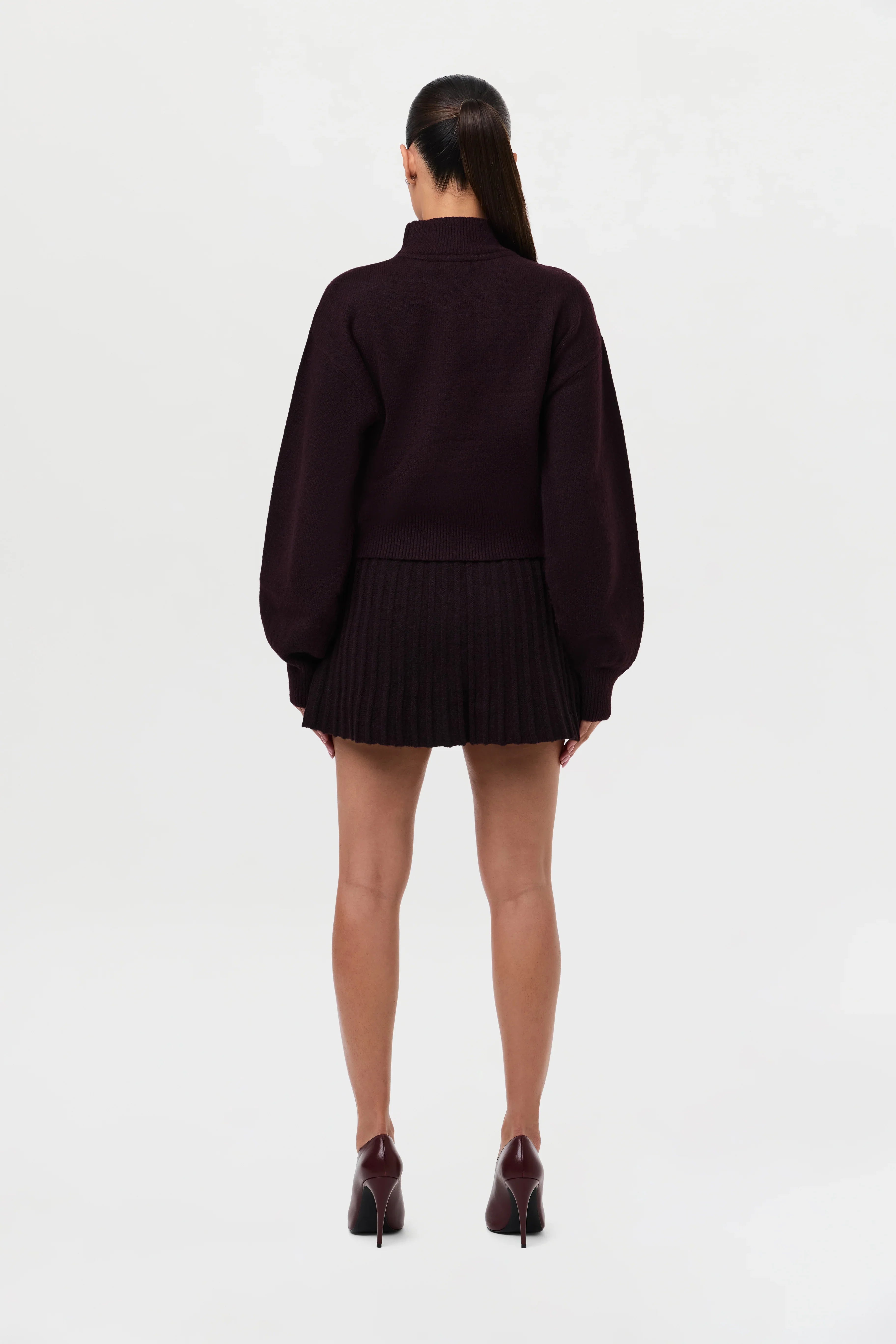 Knit Turtleneck Sweater