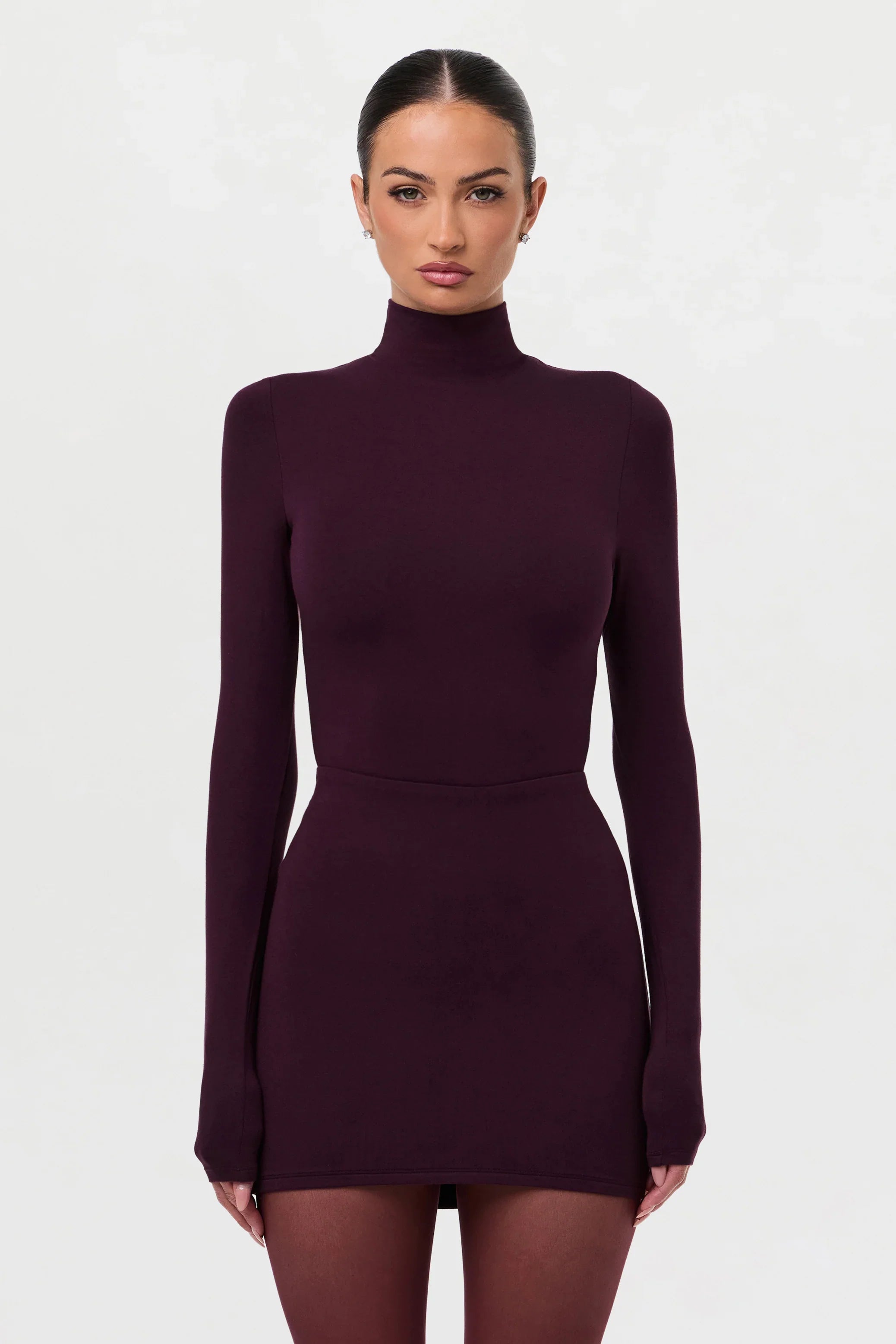 Butter Contour Mini Skirt